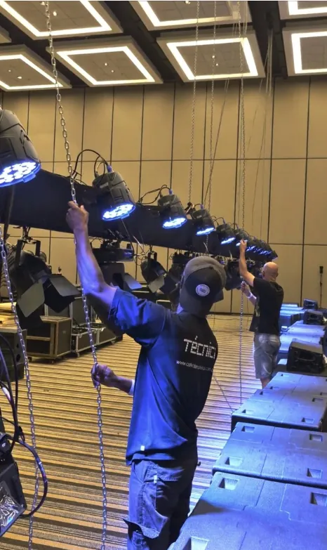 Produção audiovisual profissional para eventos corporativos